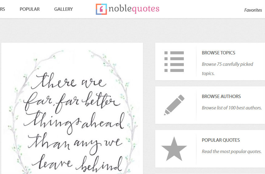 Noble Quotes
