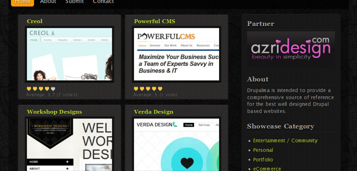 Drupal Showcase Drupal Showcase