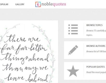Noble Quotes